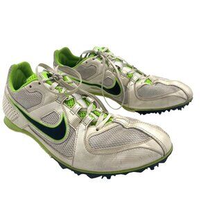 NIKE Rival MD Track and Field Spike Running Cleat Mens Size‎ 10 Neon Green Sport